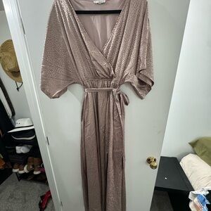 Baltic Born Mauve Maxi Dress